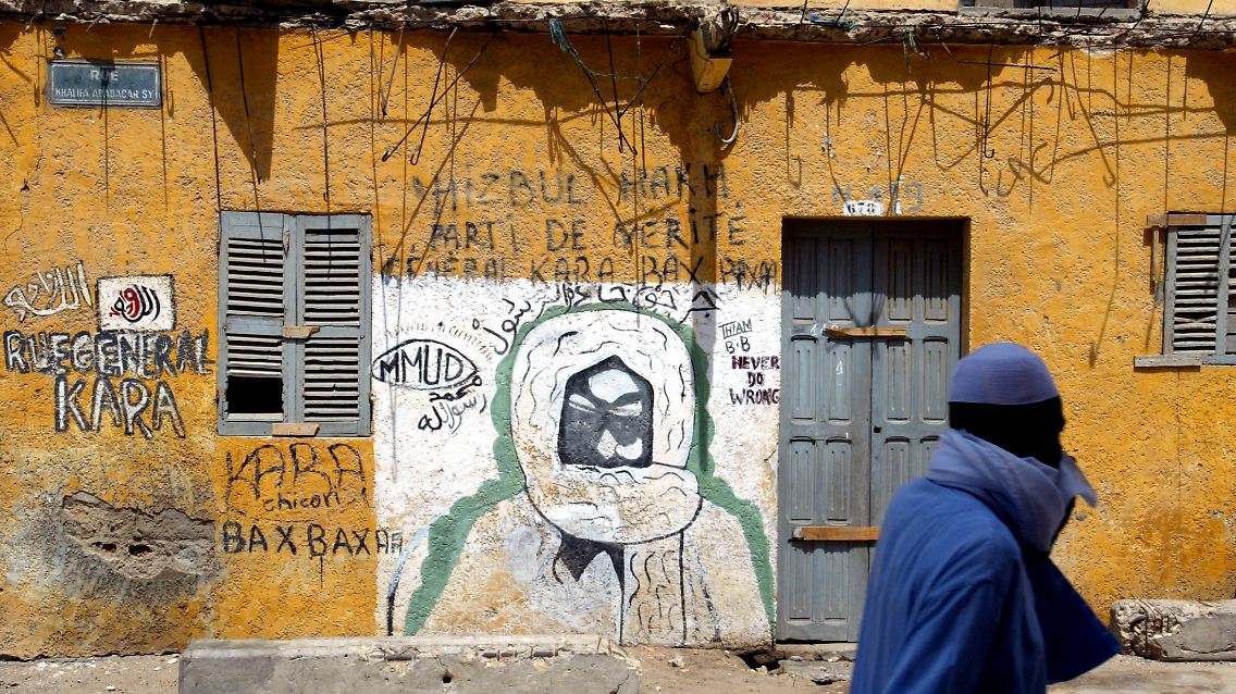 "Religiöse Graffitti" in St. Louis.
