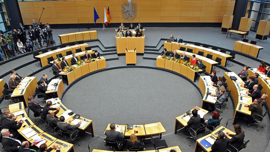 Der Thüringer Landtag.