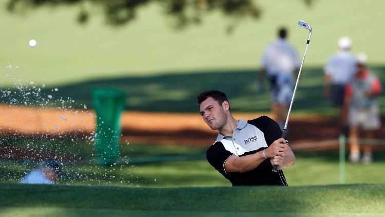 Martin Kaymer beim Training für das Masters in Augusta. Bislang blieb Deutschlands Nr. 1 dort immer blass.