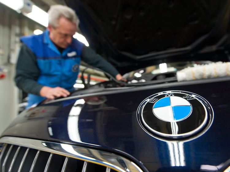 Automontage bei BMW: 29 Prozent der Belegschaft im Leipziger BMW-Werk sind Leiharbeiter.