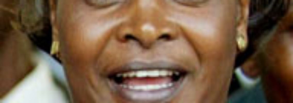 Susan Tsvangirai war Morgans langjährige Wegbegleiterin (Archivbild vom 25.02.2004).