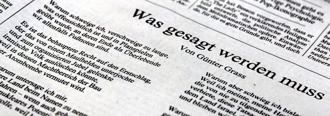 Das Grass-Gedicht