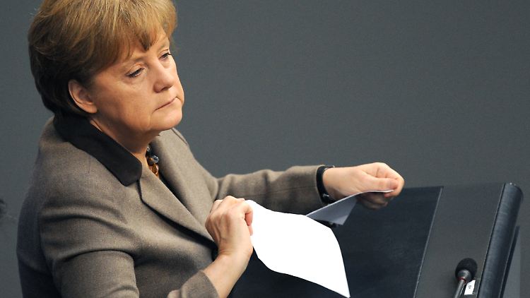"Basta" zu brüllen, ist nicht eben Angela Merkels Stil. Mit  leisen Machtworten verfehlt sie aber immer wieder die gewünschte Wirkung.