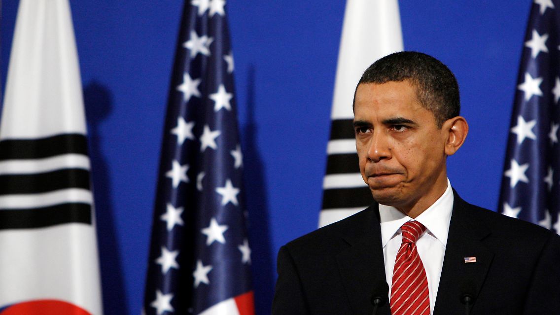 Hand ausgeschlagen: Die fehlende Kompromissbereitschaft Irans missfällt Obama zunehmend.