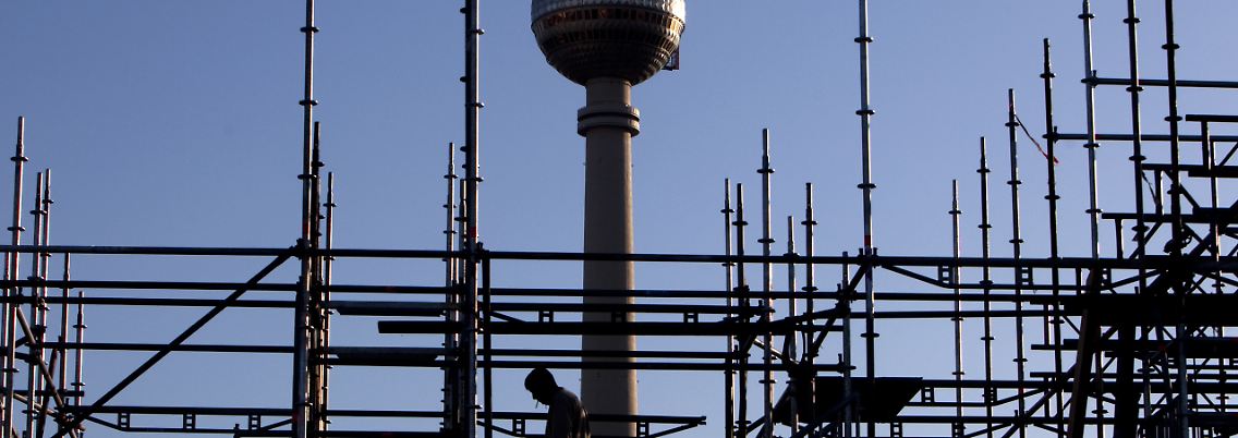 Seit 20 Jahren wird in Berlin-Mitte gebaut und gebaut und gebaut.