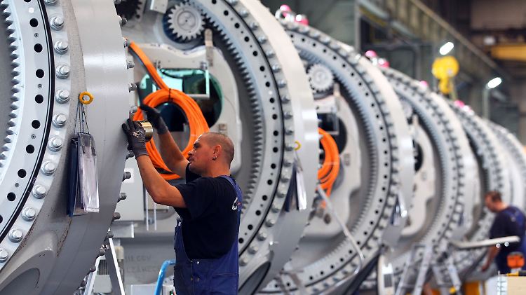 Die Produktion hängt durch. 