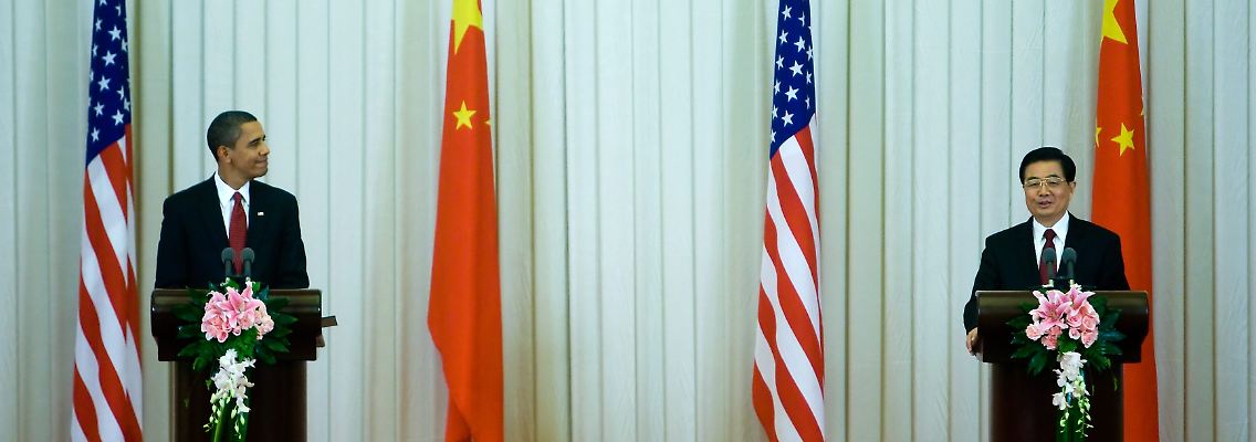 Barack Obama und Hu Jintao bewegen sich politisch nicht auf demselben Kurs.