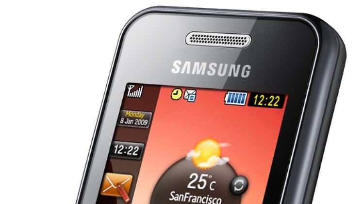 Das Samsung S5230 führt die Handy-Klickliste von Guenstiger.de an.