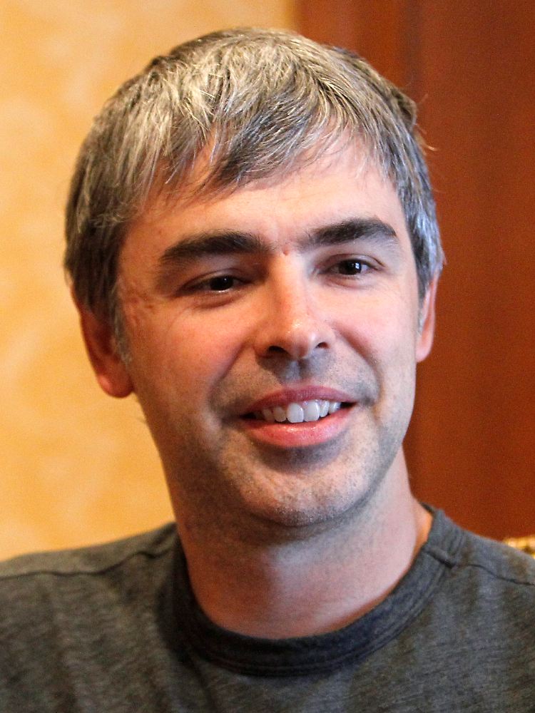 Heute ist der jungenhafte Larry Page erwachsen geworden - sieht sich aber noch als Weltverbesserer.