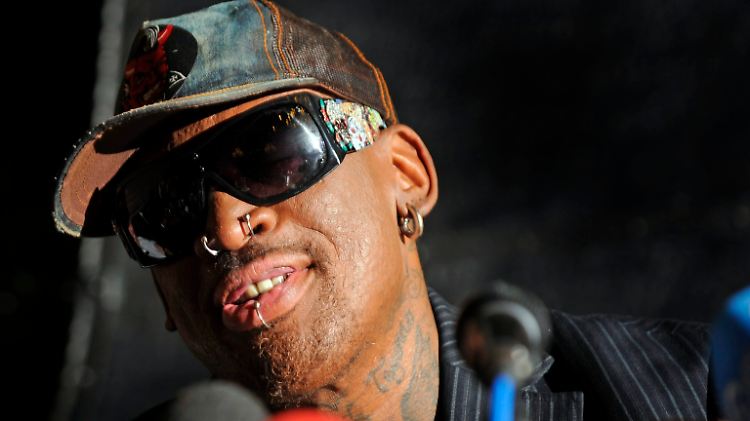 Gefallener Star: An Dennis Rodman ist nichts mehr glamourös.