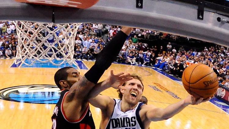Verlor in der Verlängerung: Dirk Nowitzki (re.).