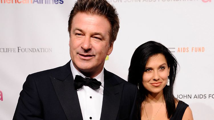 Alec Baldwin und seine künftige Frau Hilaria Thomas.