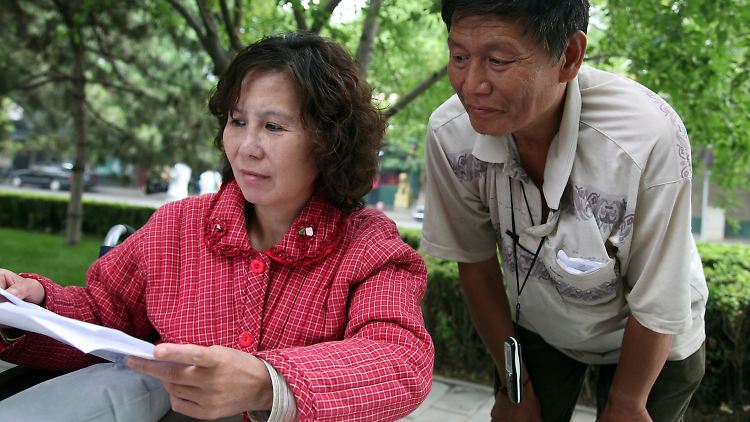 Ni Yulan und Dong Jiqin setzten sich gegen Zwangsenteignungen ein und wollten eine Protestbewegung in China in Gang bringen.