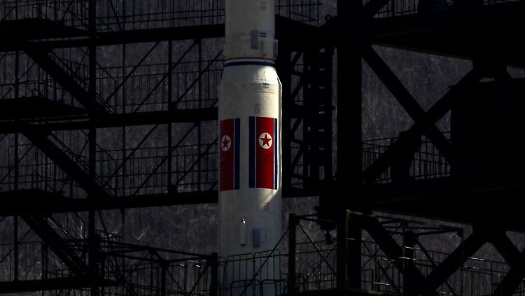Nordkorea will die Rakete zu Ehren des 100. Geburtstags des Staatsgründers Kim Il Sung starten.