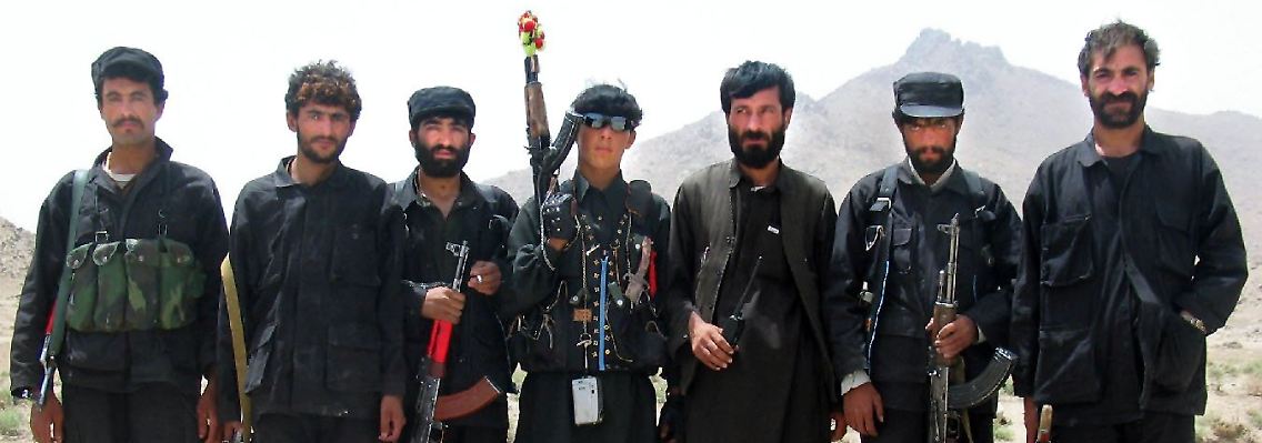 Kämpfer einer afghanischen Miliz.