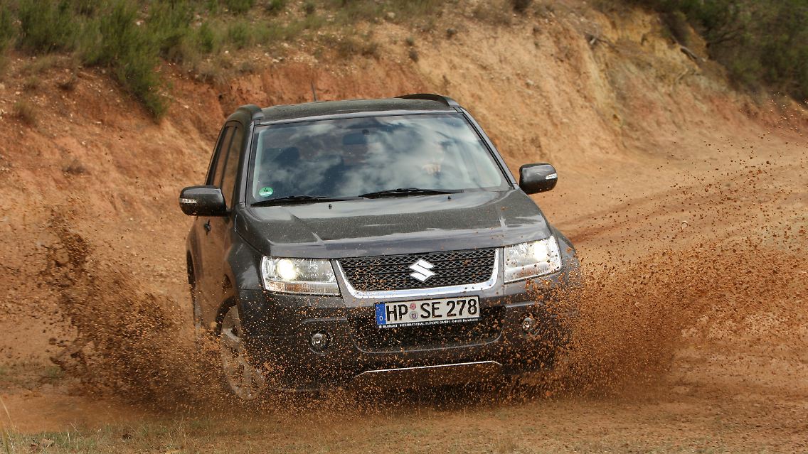 Aktuelles Design: Die neuentwickelte Generation des Suzuki Vitara erschien im Jahr 2005 auf dem Markt.