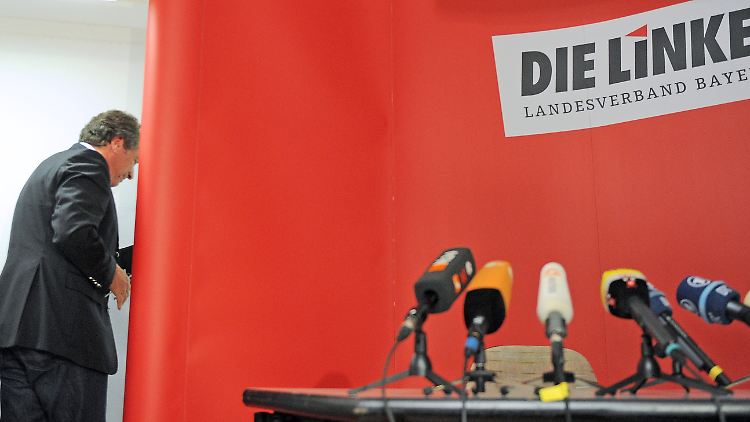 Bloß nicht zu viel über die Lötzsch-Nachfolge reden, findet Klaus Ernst.
