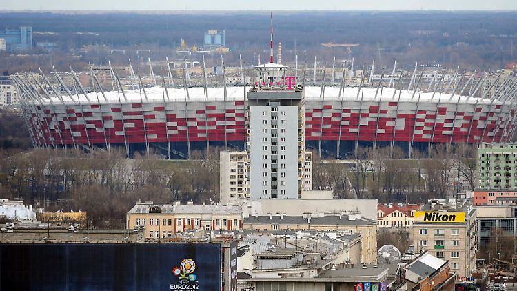 Das neue Nationalstadion in Warschau.