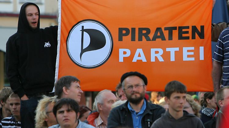 Die Piraten setzen vor allem Grüne unter Druck.