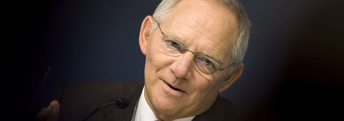 Finanzminister Schäuble ruft zur Ordnung - aber ob alle hören?