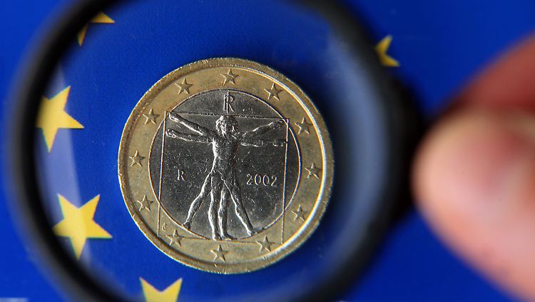 Der Euro kommt nicht hoch.