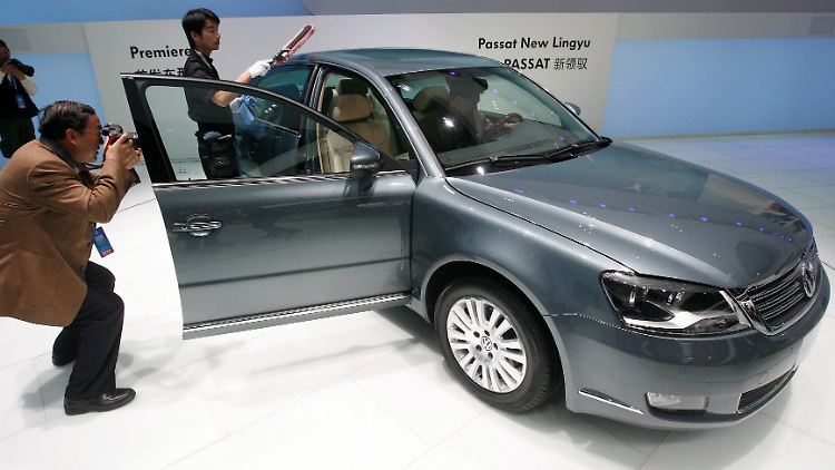 Chinesen stehen auf Volkswagen - und Audi. Die Absatzzahlen sprechen eine deutliche Sprache.