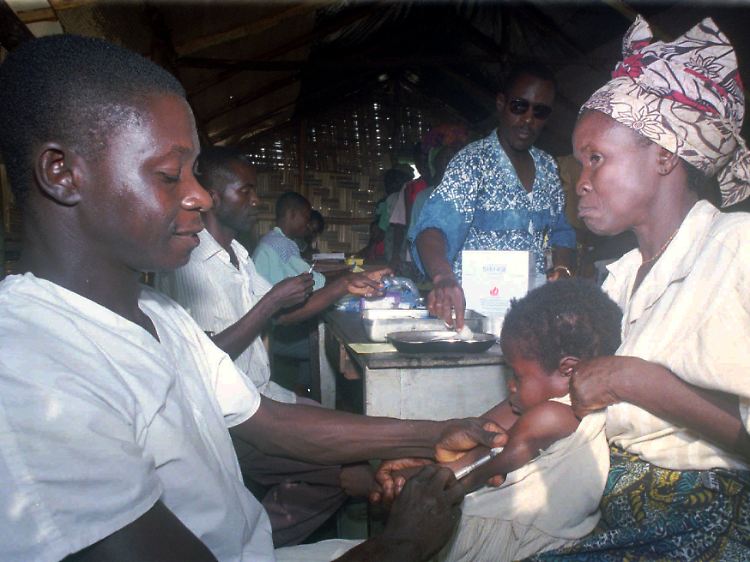 Gelbfieber-Impfkampagne der WHO in Liberia. (Archivbild)