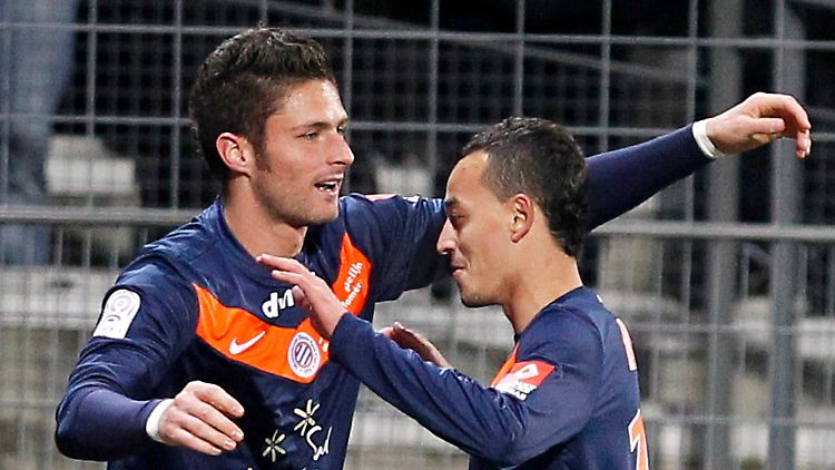 Mittelstürmer Olivier Giroud war mit 19 Tore maßgeblich am Gipfelsturm von Montpellier beteiligt.