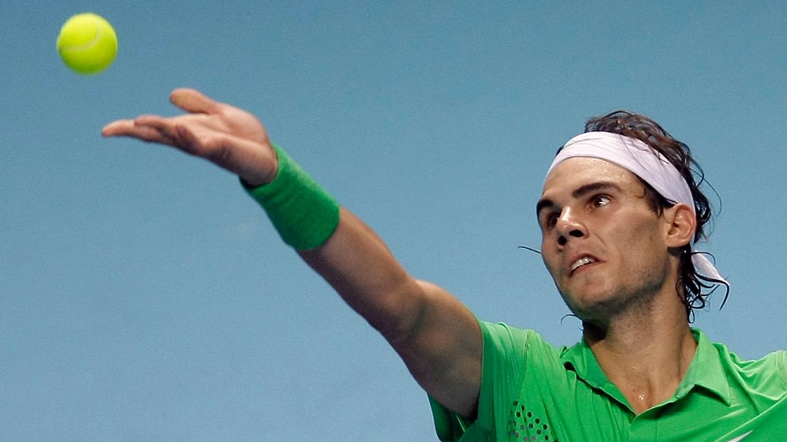 Niederlage gegen Robin Söderling: Rafael Nadal.