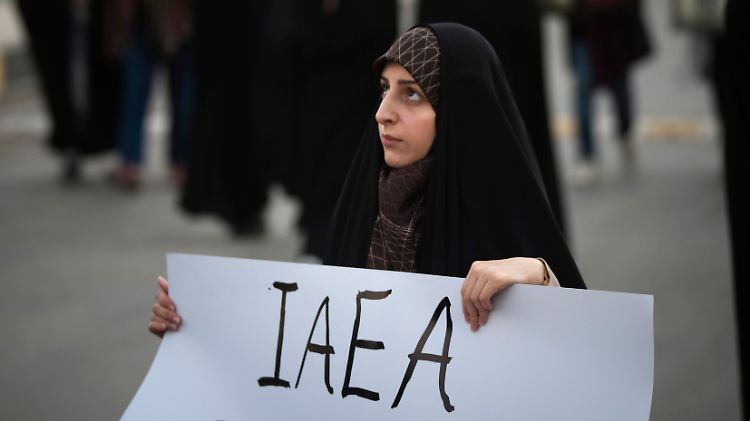 Die Internationale Atomenergiebehörde IAEA wird im Iran kritisch gesehen.