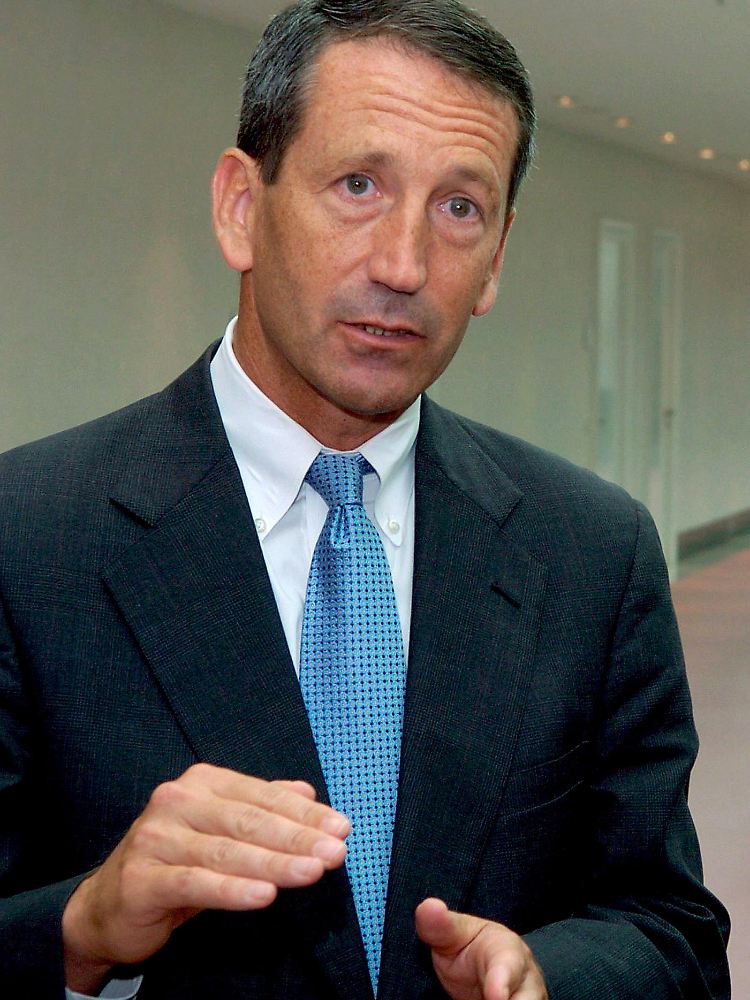 Sanford war kürzlich auf eine Liebes-Reise entschwunden.