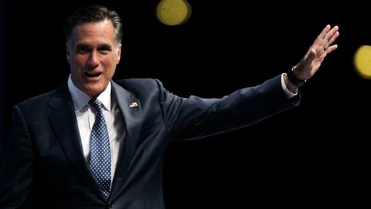 Siegesgewiss: Mitt Romney