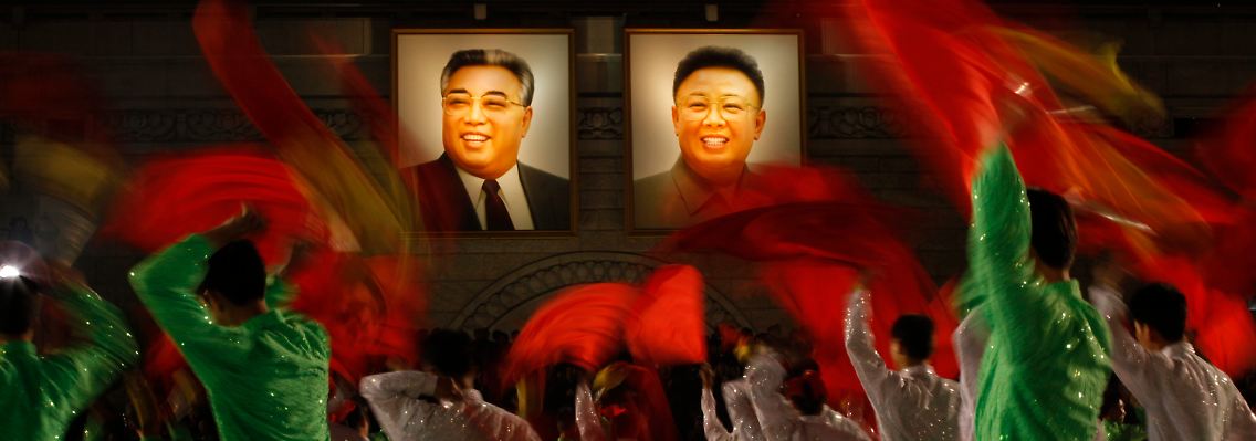 Zum Geburtstag von Kim Il Sun ist auch dessen Sohn Kim Jong Il geehrt worden.