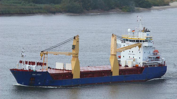 Die "Atlantic Cruiser" gehört einer deutschen Reederei.
