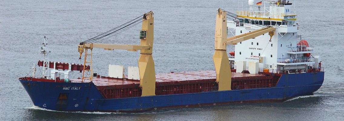 Die "Atlantic Cruiser" gehört einer deutschen Reederei.