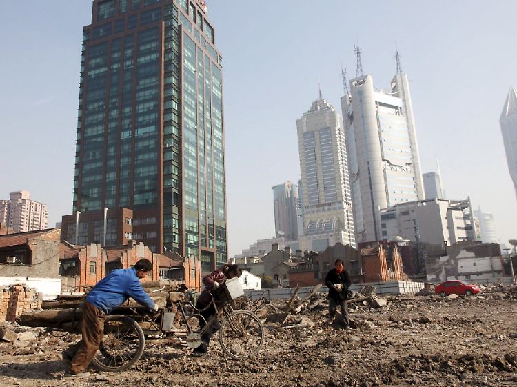 Das rasante Wirtschaftswachstum Chinas wird mit gemischten Gefühlen beobachtet.