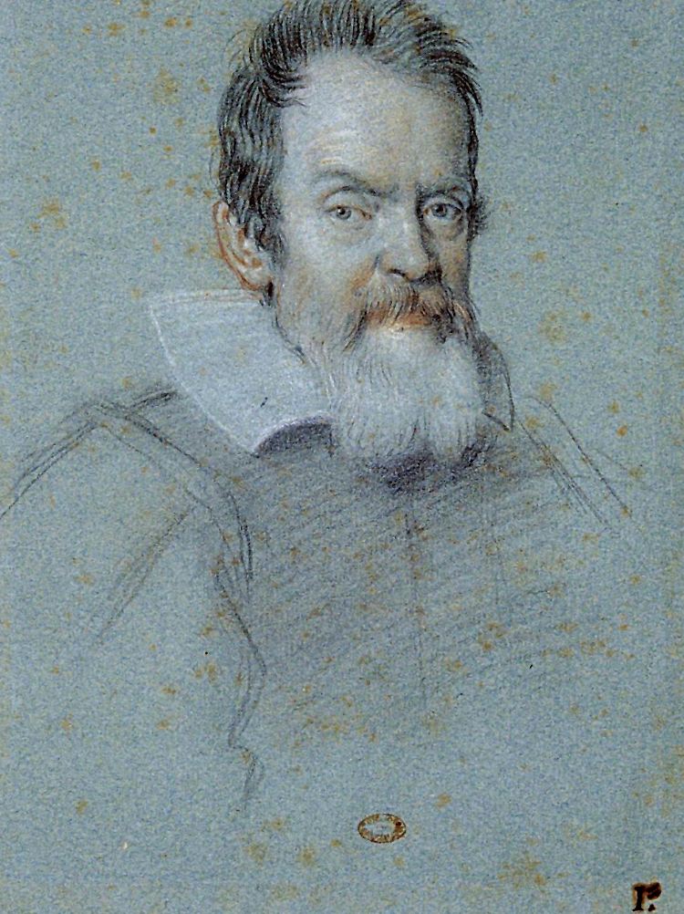 Ein zeitgenössisches Bild des Physikers und Mathematikers Galileo Galilei.