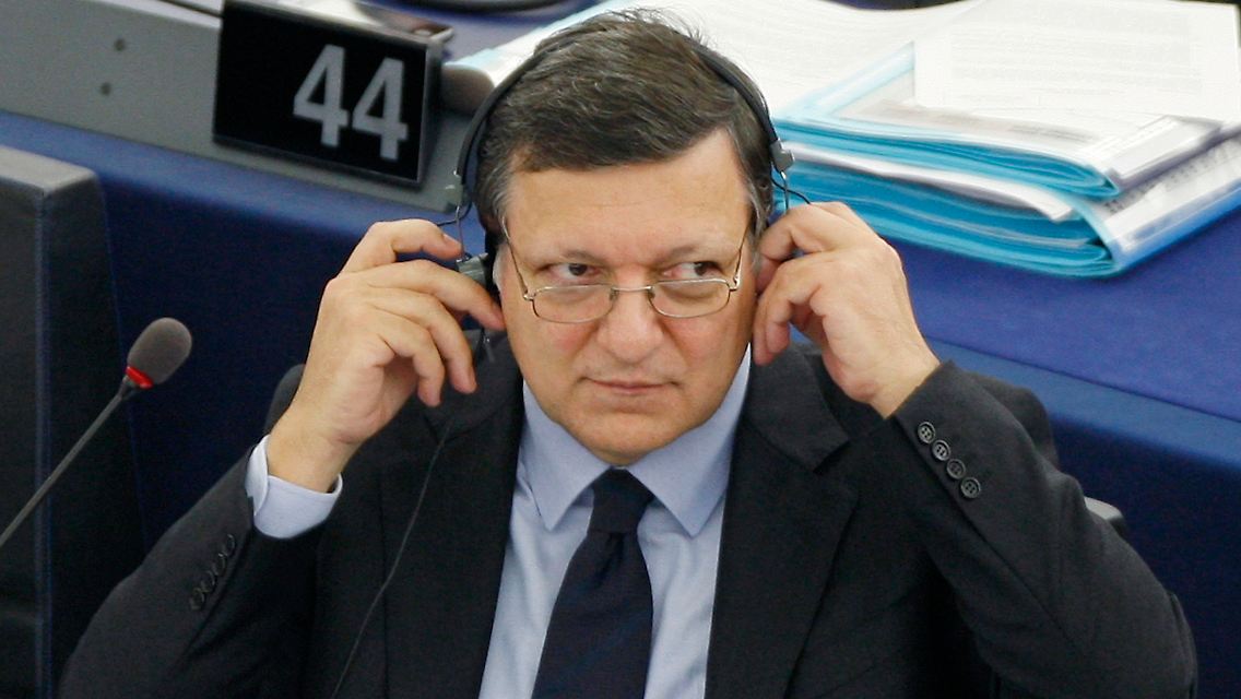 Neue Strategie für Europa: Kommissionspräsident Barroso im EU-Parlament.
