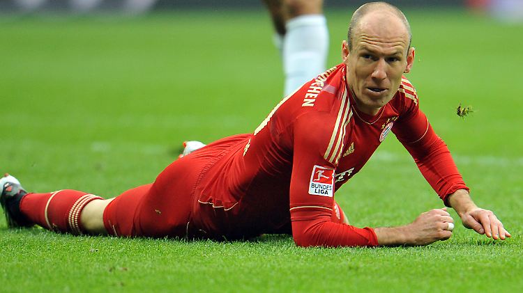 Das ist der Mann, über den Reals Trainer José Mourinho sagt: "Robben hat einen Lauf."