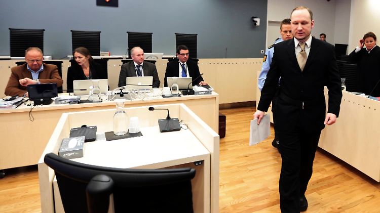 Er würde es nach eigenen Angaben wieder tun: Anders Behring Breivik.