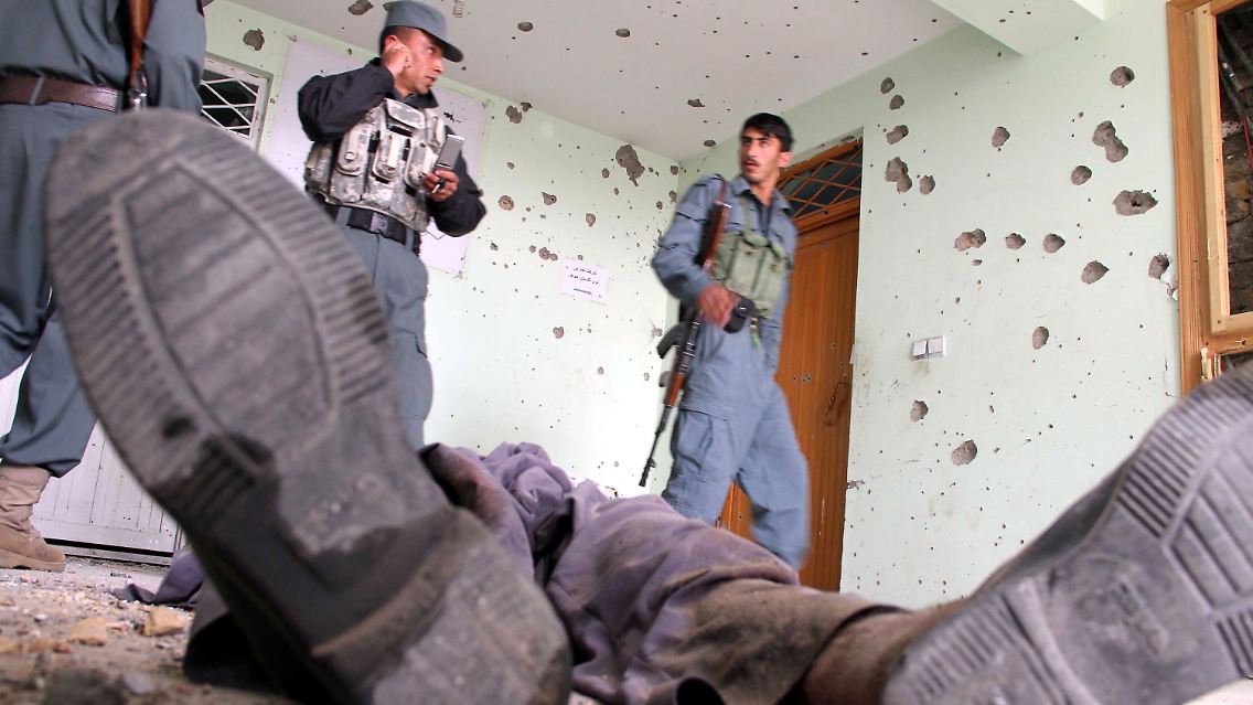 Eigentlich hatten die US-Soldaten die Selbstmordattentäter zur Identifikation untersuchen sollen.
