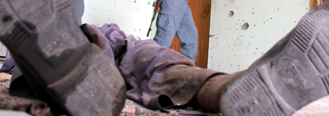 Eigentlich hatten die US-Soldaten die Selbstmordattentäter zur Identifikation untersuchen sollen.