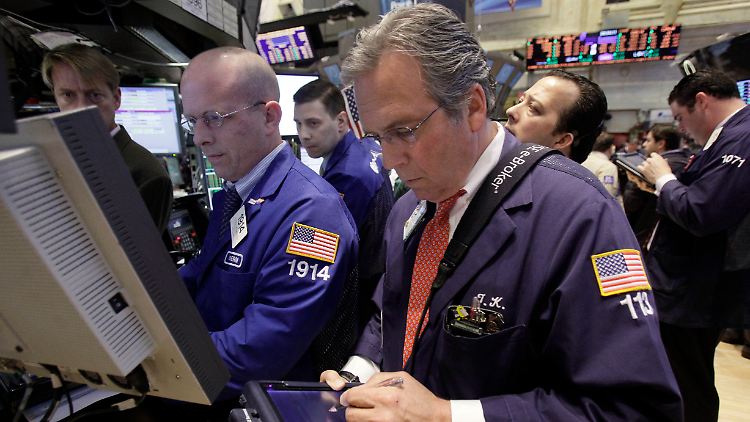 An der Wall Street dominieren die Minuszeichen.