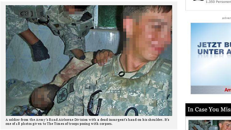 Eines der Bilder, ohne Unkenntlichmachung veröffentlicht von der "Los Angeles Times". (Screenshot latimes.com)