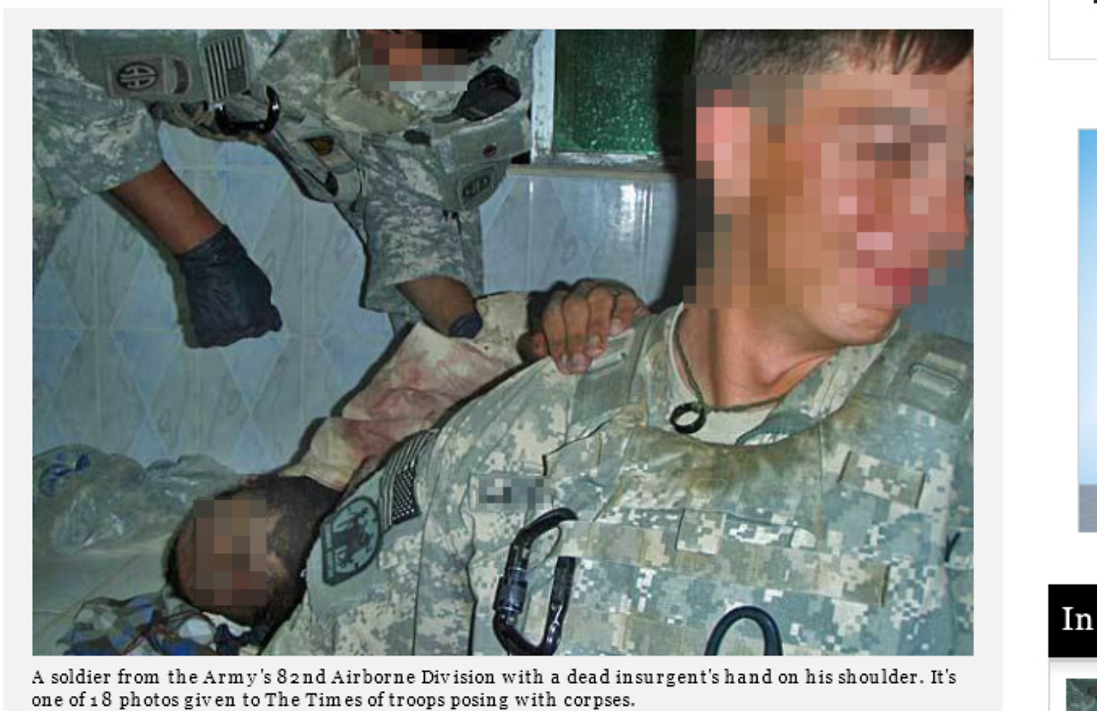 Die neuen, fast 20 Bilder von Leichenschändungen durch US-Soldaten in Afghanistan erschüttern die Welt.