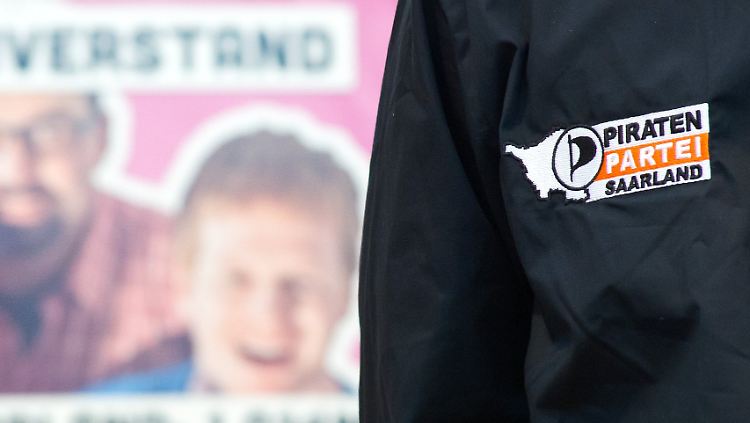 Beim Landesparteitag der Piratenpartei im Saarland.