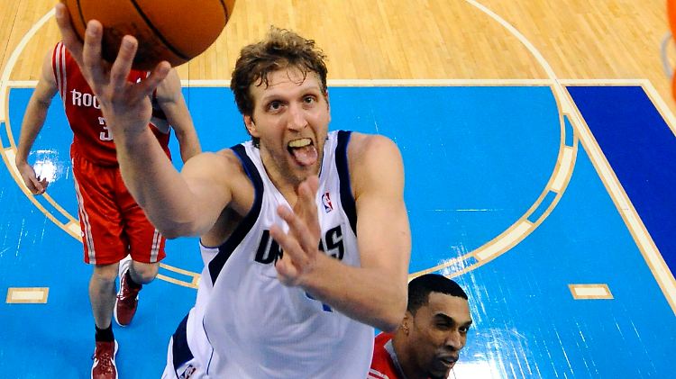 Auf Play-Off-Kurs: Dork Nowitzki und die Dallas Mavericks.