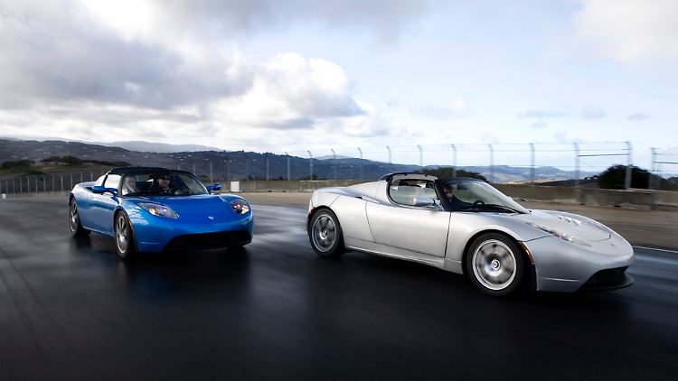 Mit den Elektro-Roadstern wurde Tesla weltweit bekannt.