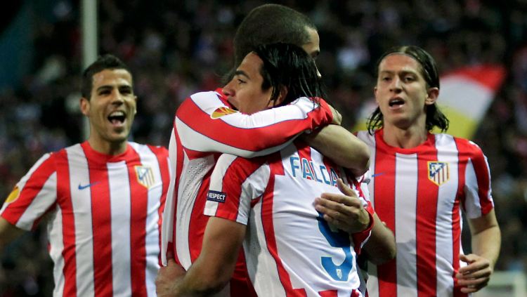 Falcao ist derzeit Erfolgsgarant für Atlético Madrid. Auch im Halbfinal-Hinspiel gegen Valencia trifft er wieder.
