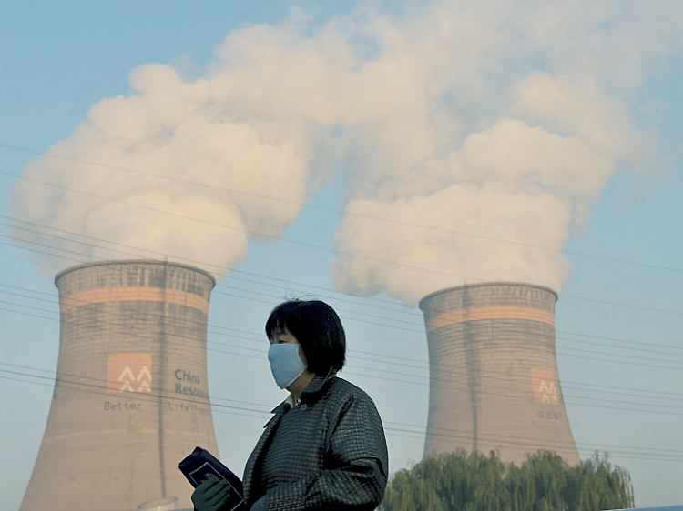 China ist der größte Produzent von Treibhausgasen.